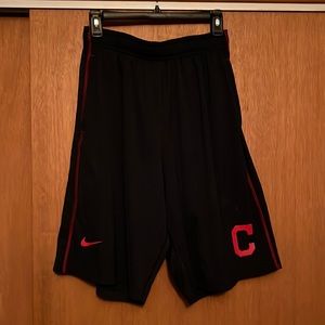 Cleveland Indians Authentic Collection Nike Drifit shorts